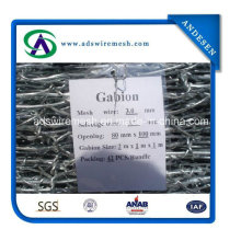 Faible coût en gros 2 x 1 x 1m Gabion Box